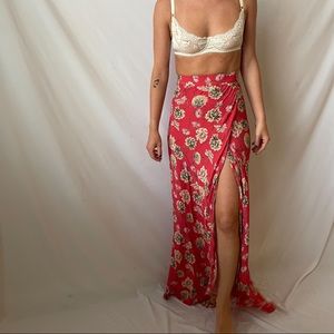 Flynn Skye | Wrap it up Skirt in Floral Fireworks